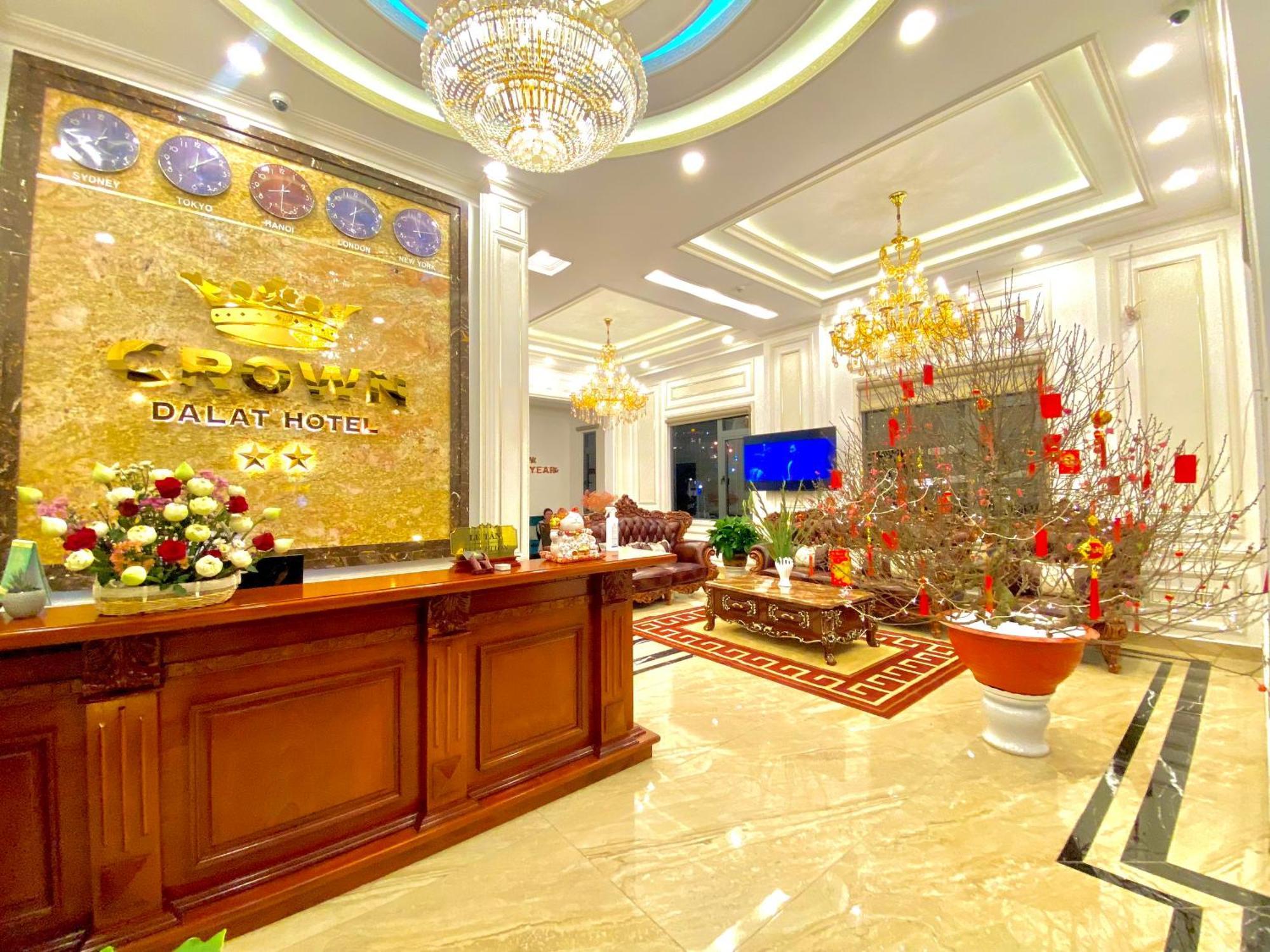Crown Dalat Hotel Da Lat Exterior foto