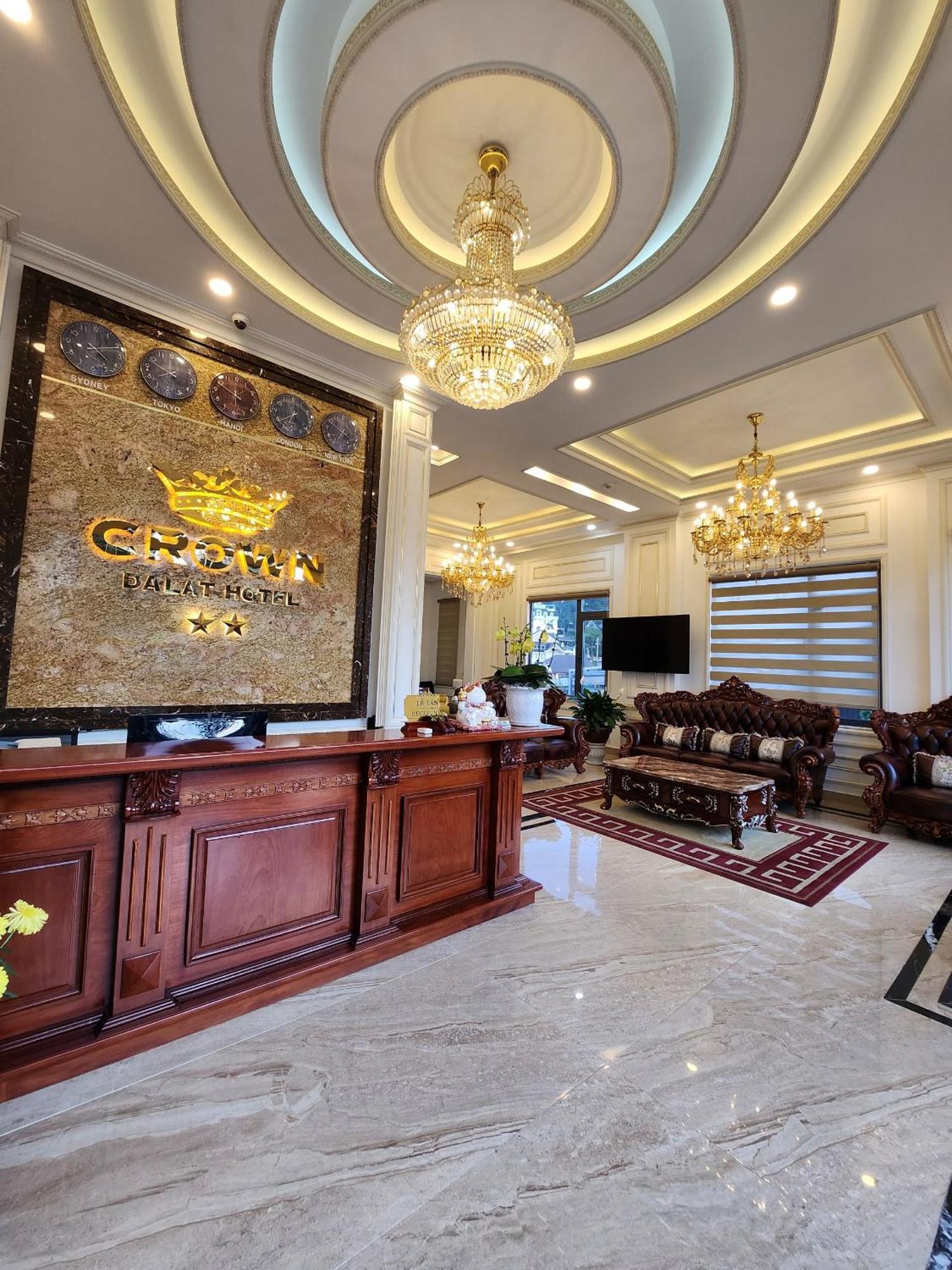 Crown Dalat Hotel Da Lat Exterior foto
